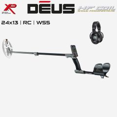 Deus Dedektör - 22,5cm HF Başlık, Ana Kontrol Ünitesi,Ws5 Kulaklık