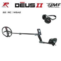 Deus 2 Dedektör - 22,5cm FMF Başlık, Ana Kontrol Ünitesi, WSA2 Kulaklık